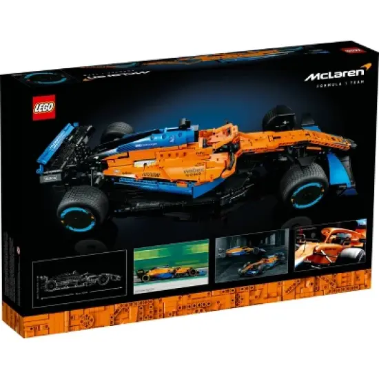 LEGO Technic McLaren Formula 1 2022 Race Car Model Set 42141 image {3}