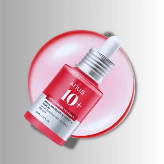 Anua Niacinamide 10 + TXA 4 Serum  | Facial Serum for Glass Skin, Clarifying, Radiant Complexion with Natural Color (1.01 oz) image {1}