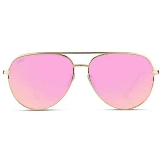 WMP Eyewear Oversized Designer Inspired Flat Lens Sunglasses for Women image {7}
