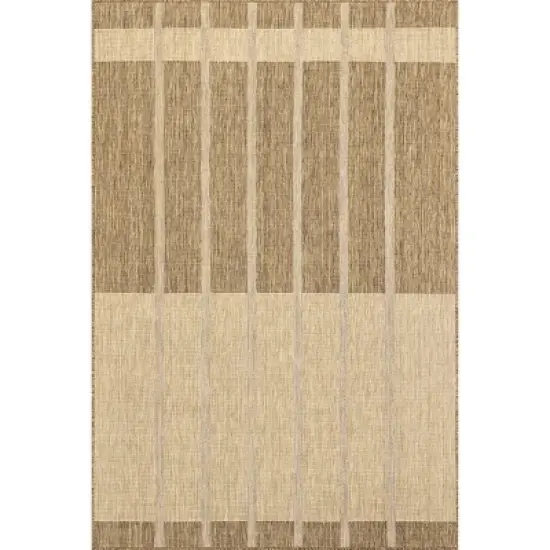 nuLOOM Maria Contemporary Striped Indoor/Outdoor Area Rug image {9}