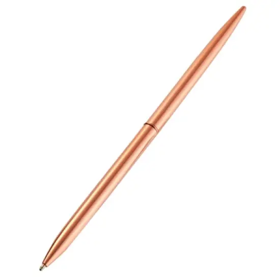 Juvale 12 Pack Ballpoint Rose Gold Pens for Women and Men, Business Students, Teachers, Office Supplies, New Employee Welcome Gifts, Guestbook, 6.4" image {4}