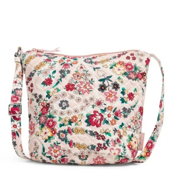 Vera Bradley Women's  Cotton Bucket Crossbody Bag image {4}
