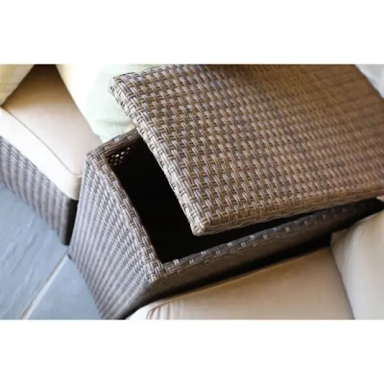 Cyprus Brown 8pc Sectional with Sunbrella - Canopy Home and Garden image {4}