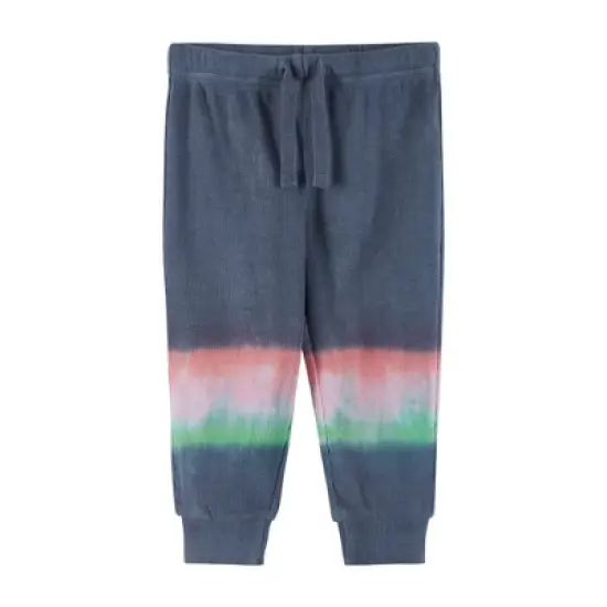 Andy & Evan  Infant  Baby Girls Navy Dip Dye Legging Set image {3}