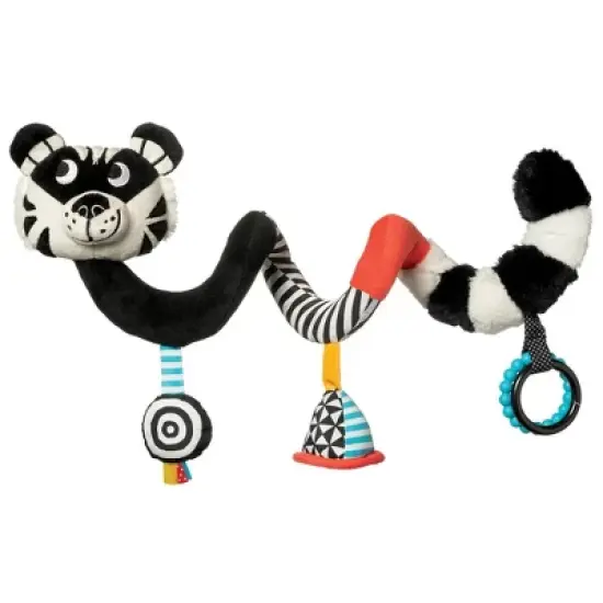 Manhattan Toy Wimmer Ferguson Tiger Baby Spiral for Cribs and Travel Accessories with Rattle, Discovery Mirror and Teethers image {2}