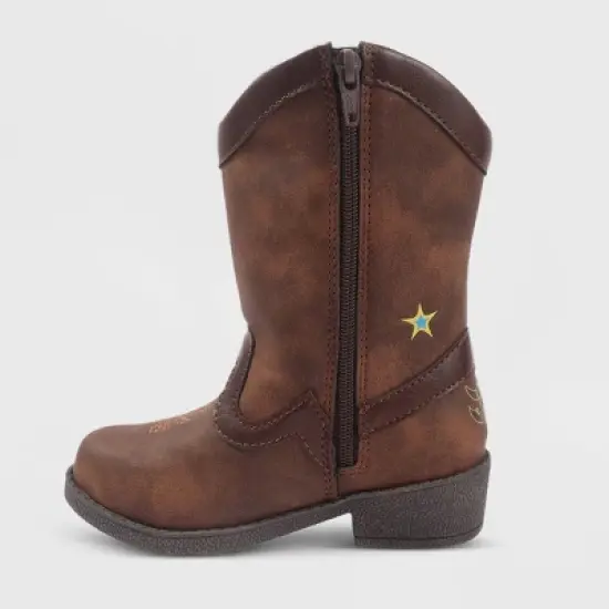 Toddler Toy Story Pull-On Boots - Brown image {1}