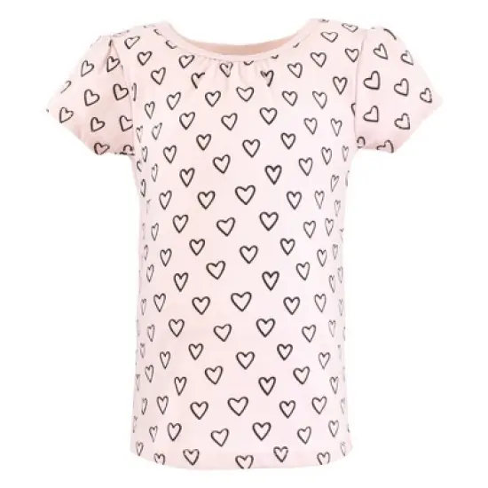 Hudson Baby Girl Short Sleeve T-Shirts, Unicorn Rainbow image {5}