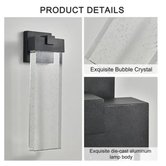 Gulches Outdoor Wall Lights - Weatherproof Sconce, Multi-Bulb (2 Pack) image {12}