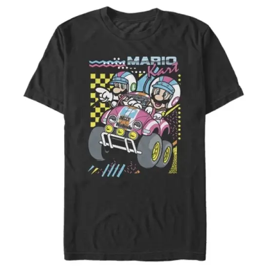 Women's Nintendo Mario Kart 90's Art T-Shirt image {2}