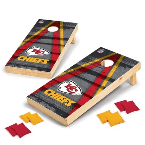 NFL Kansas City Chiefs 2'x4' Cornhole Board - Gray image {4}