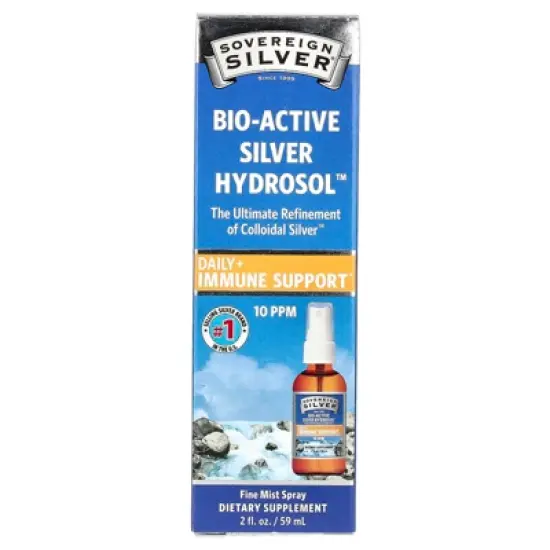 Sovereign Silver Bio-Active Silver Hydrosol&trade;, Fine Mist Spray, 10 PPM, 2 fl oz (59 ml) image {3}