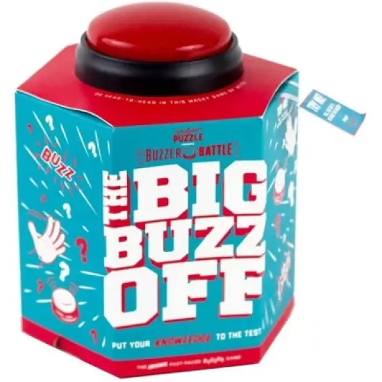Professor Puzzle USA, Inc. The Big Buzz Off Trivia Party Game with Electronic Buzzer image {2}