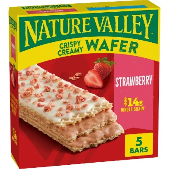 Nature Valley Crispy Creamy Strawberry Bars - 6.5oz image {7}