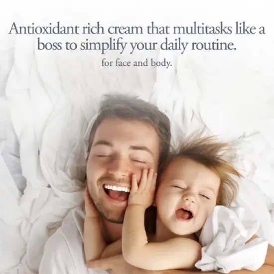 Wash With Water Plant Body Butter (Unscented), Vegan Healing Ointment Cream for Dry & Sensitive Skin, 7 oz Tub image {2}