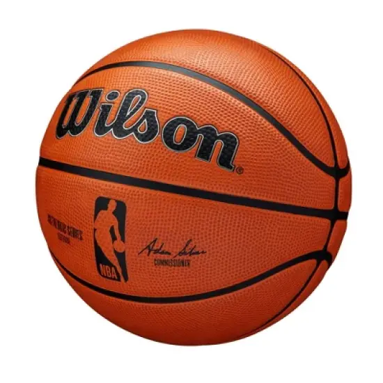Wilson NBA Authentic Series Outdoor 27.5" Basketball - Brown image {2}