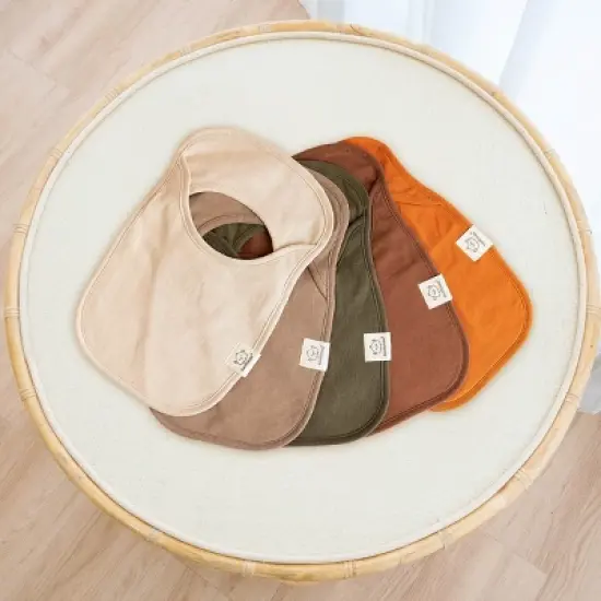 KeaBabies 8-Pack Hallo Baby Drool Bibs , Baby Bibs for Boys, Girls, Pull-on Bibs for Baby Boy, Baby Girl, Baby Bib Unisex image {6}