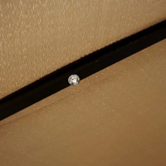 LeisureMod Willry Modern 10FT Outdoor Offset Cantilever Hanging Patio Umbrella with Solar Powered LED &ndash; Backyard, Deck, Garden, Poolside, Patio Shade image {5}