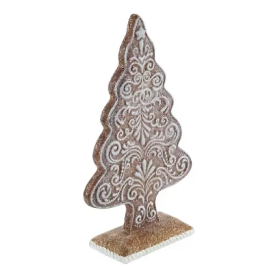 Northlight Glittered Gingerbread Tree Christmas Decoration - 8.25" image {4}