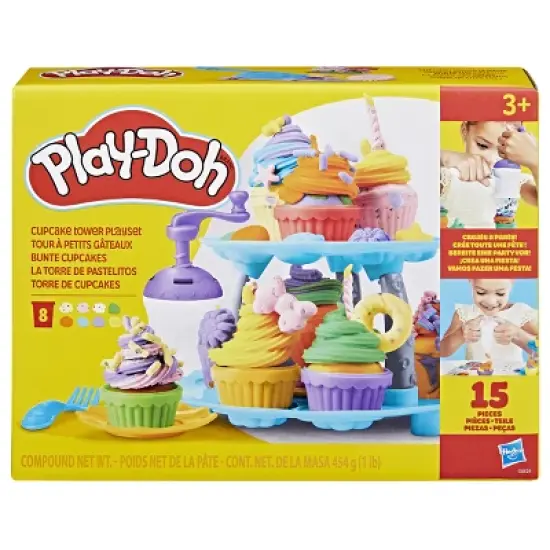 Play-Doh Cupcake Tower Playset - 15pc image {2}