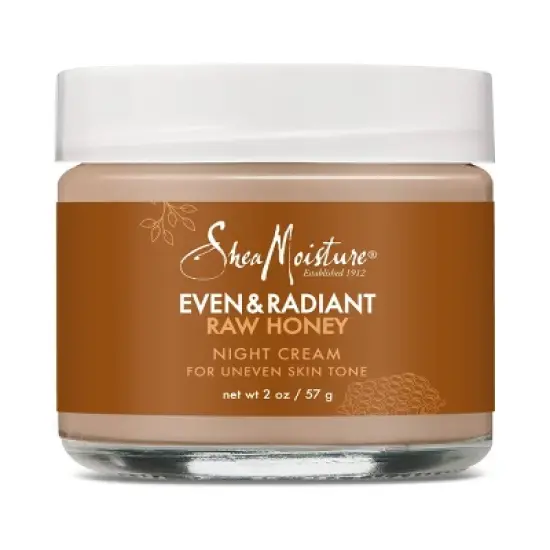 SheaMoisture Even & Radiant Raw Honey Night Face Moisturizer - 2oz image {6}