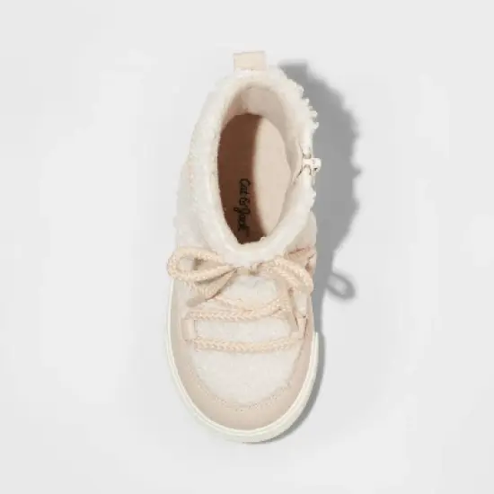 Toddler Girls' Robin Booties - Cat & Jack&trade; Blush image {2}