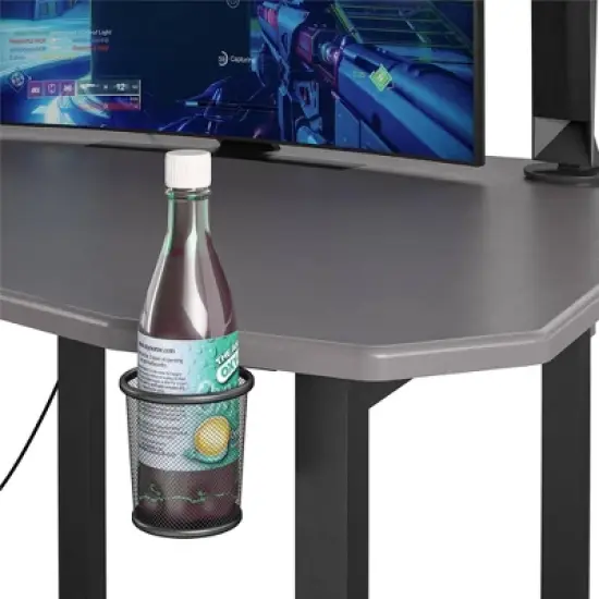 Quest Gaming Desk with CPU Stand - NTENSE image {6}