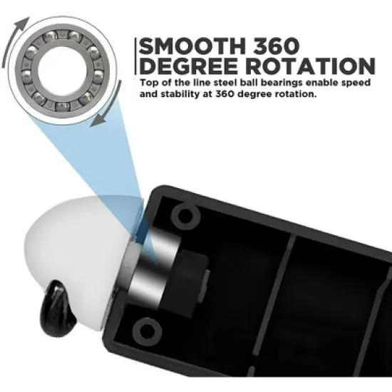 RDX Sports Skipping Rope Digital with Smart Calorie Counter, 10.3FT Adjustable Tangle Free PVC Coated Steel Speed Jump Cable, ABS Grip Handles image {3}