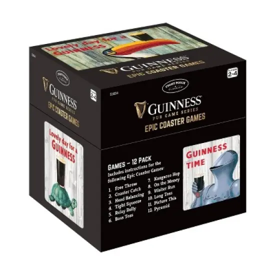 University Games Guinness Pub Game Series - Epic Coaster Board Game image {13}