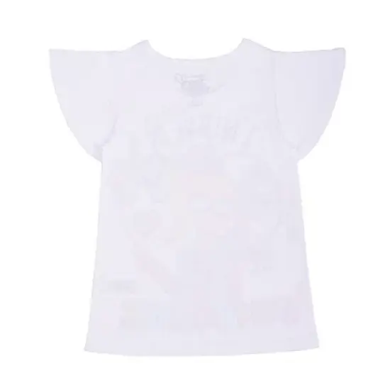 Nickelodeon Girl's 3-Pack I Believe In Unicorns JoJo Siwa Ruffle Sleeve Graphic Tee and Capri Legging Pant Set for toddler image {3}