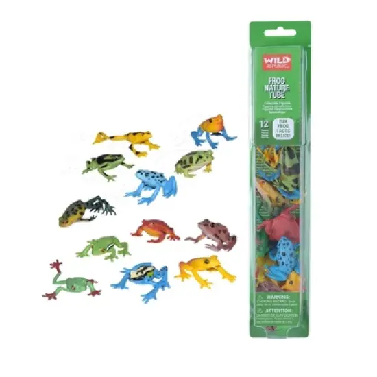 Wild Republic Nature Tube Frog Animal Figure, 13 Inches image {1}