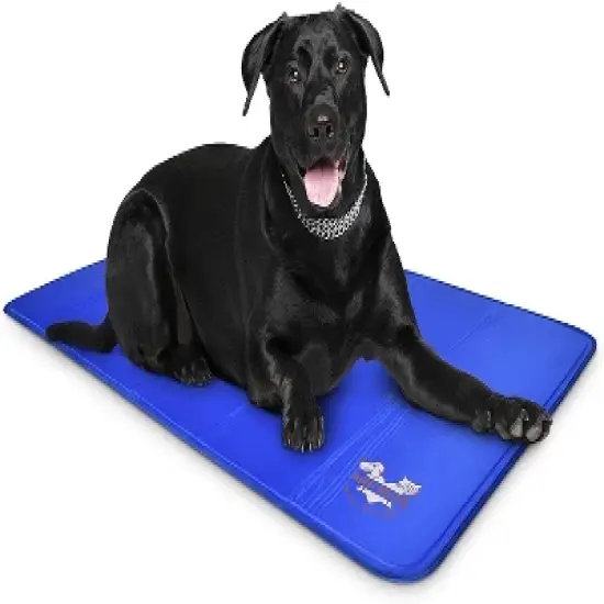 Arf Pets Dog Cooling Mat, Self Cooling Pet Bed - 35" x 55" Cold Pad image {1}