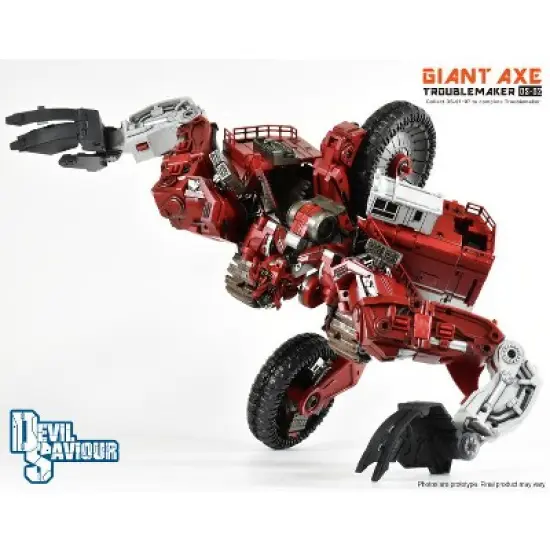DS-02 Giant Axe | Devil Saviour Construction Combiner Action figures image {4}