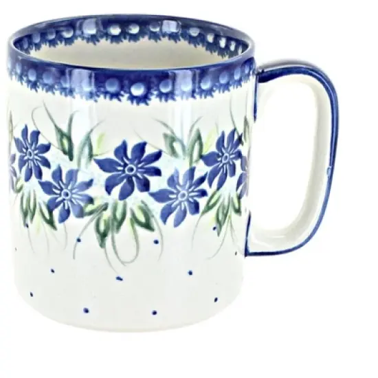 Blue Rose Polish Pottery Vena Mug image {21}