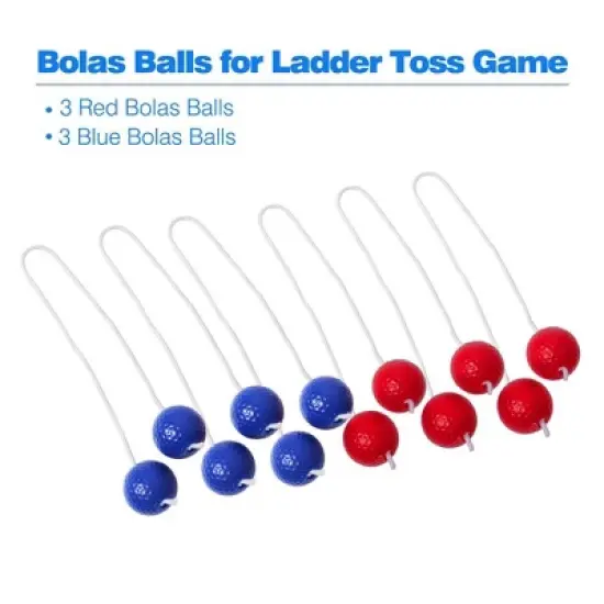 GSE Ladder Ball Toss Game Replacement Ladder Balls Set image {2}