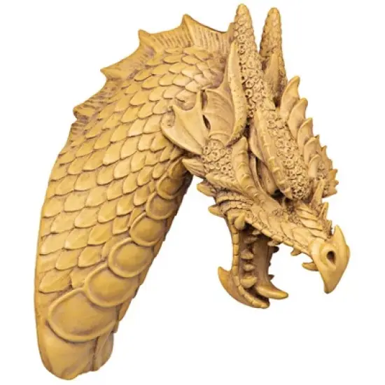 Design Toscano Head of the Beast Dragon Wall Sculpture image {1}