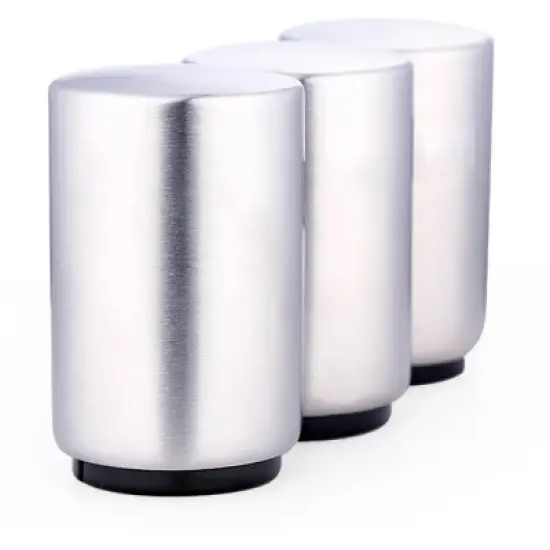 Magnetic Automatic Bottle Cap Opener Stainless Steel Push Down Bottle Opener Kitchen Gadgets image {2}