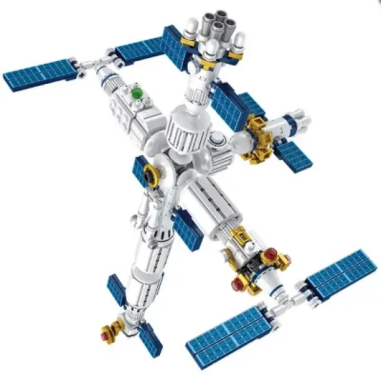 Contixo BK07 Aerospace Series Space Station Building Block Set - 573 PCS image {4}