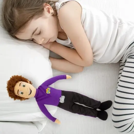 Mighty Mojo The Wiggles Plush Doll Lachy Purple 14" image {4}