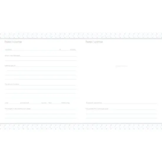 Pearhead Chevron Baby Memory Book image {2}