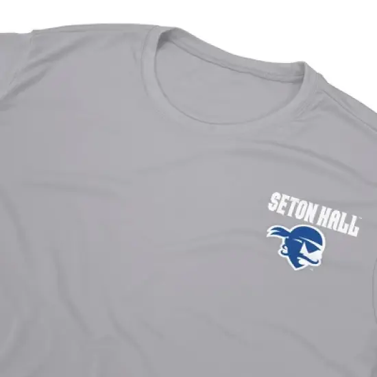 Men's Seton Hall University Men's Sport Active T-Shirt Left Chest Logo image {4}