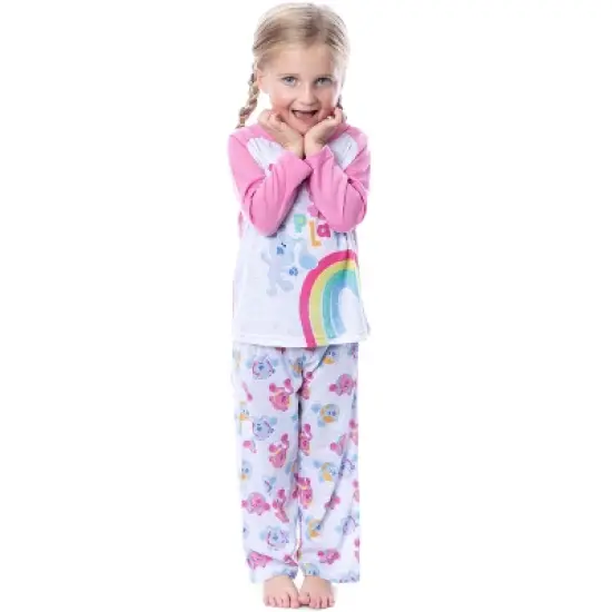 Nickelodeon Toddler Girls' Blue's Clues Let's Play Sleep Pajama Set Pink image {3}