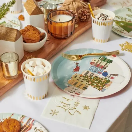 Winter Wonderland Large Plates (10 per pack) image {2}