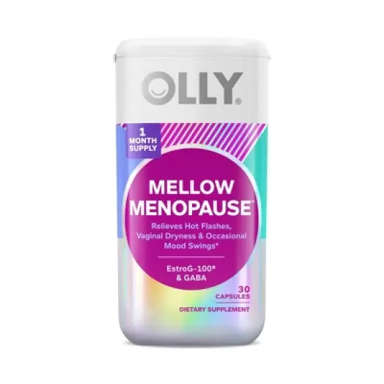 OLLY Mellow Menopause Vitamin Vegan Capsules - 30ct image {9}