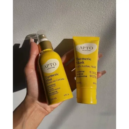 APTO Skincare Turmeric Mask with Azelaic Acid - 2oz image {6}