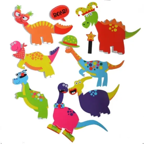 Buddy & Barney: Weird & Wonderful Dinosaurs Bath Time Stickers - Age 3+ image {9}