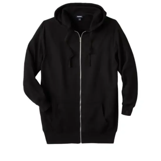 KingSize Longer-Length Fleece Full Zip Hoodie image {5}