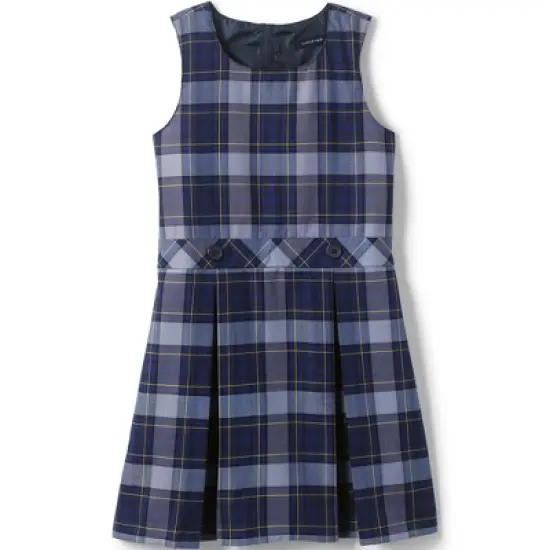Lands' End Girls Uniform Plaid Jumper image {6}