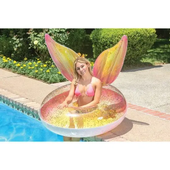 Poolmaster 48'' Glitter Pixie Swimming Pool Tube Float image {5}