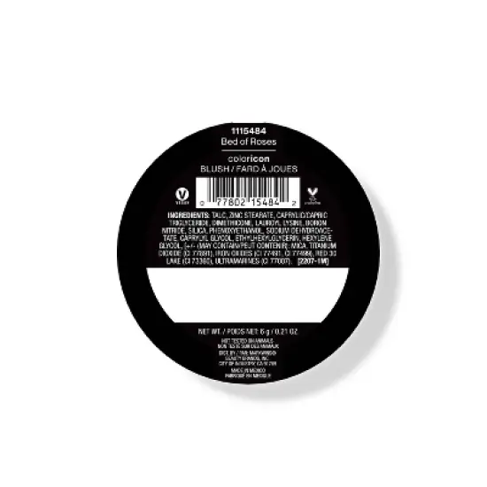 Wet n Wild Color Icon Blush - Bed of Roses - 0.21oz image {3}