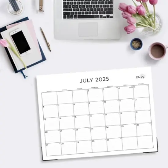 Blue Sky 22"x17" 2025-2026 Desk Pad Monthly Standard image {1}